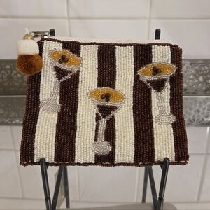 Francescas Espresso Martini Stripped Beard Pouch